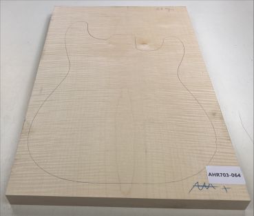 Top Ahorn, europ. geriegelt, 20x300mm, 1-tlg. Einzelstück #064